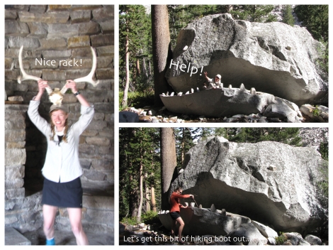 JMT antlers and rock monster